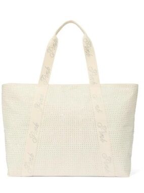 Pink Victoria Secret tote bag